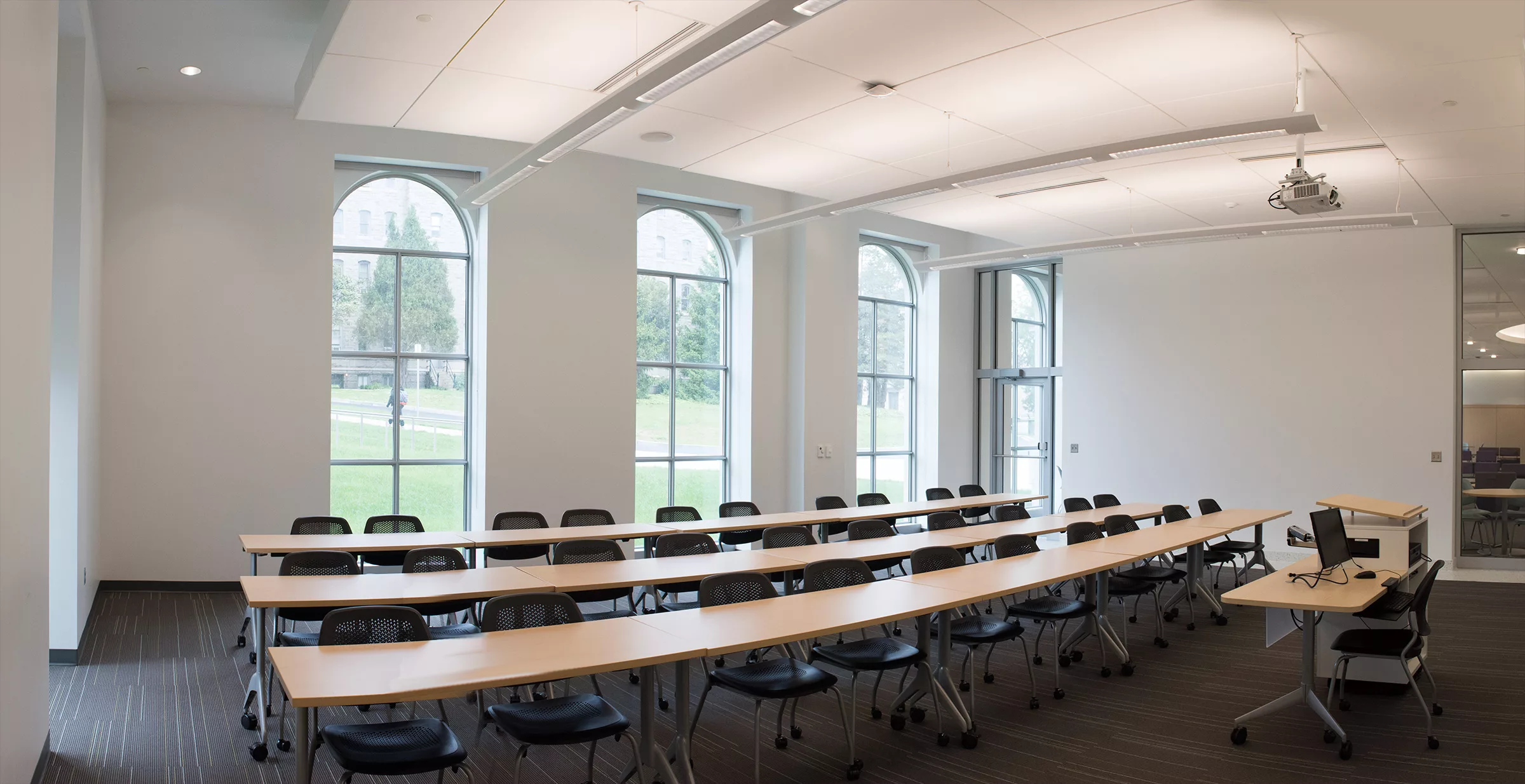 Small classroom in the Payden Academic Center